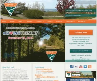 Traversetrails.org(TART Trails Inc) Screenshot