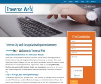 Traverseweb.com(Traverse City Web Design and Development Company) Screenshot