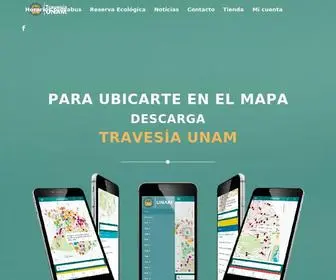 Travesiaunam.com(Travesía UNAM) Screenshot