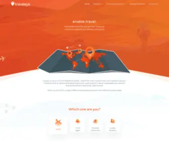 Travesys.com(Home Page) Screenshot