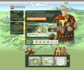 Travianspeed.net(Travianspeed) Screenshot