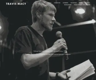 Travismacy.com(Travis Macy) Screenshot