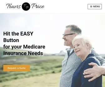 Travisprice.com(Medicare isn't easy. Work with a Medicare Insurance Agent) Screenshot