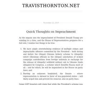 Travisthornton.net(travisthornton) Screenshot