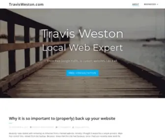 Travisweston.com((Aspiring) Author) Screenshot