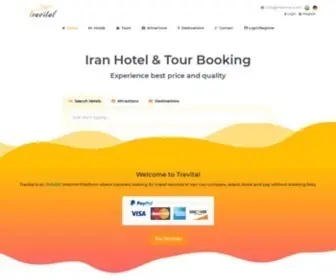 Travital.com(Iran Hotel & Tour Booking) Screenshot