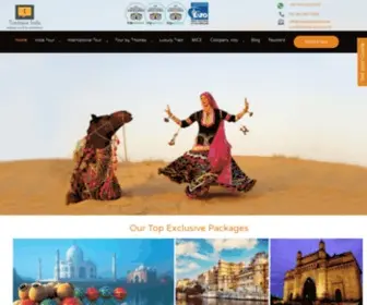 Travlogueindia.com(India Tour packages) Screenshot