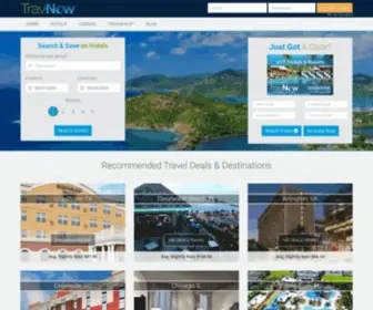 Travnow.com(Book Hotels & Vacation Condos) Screenshot