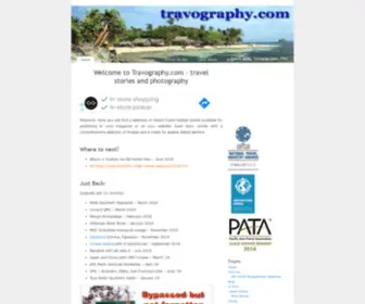 Travography.com(Travel Stories and Photography) Screenshot