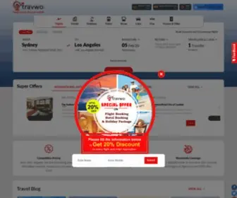 TravWo.com(Cheap Flights Booking) Screenshot