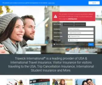 Trawickinternational.com(Trawick International) Screenshot