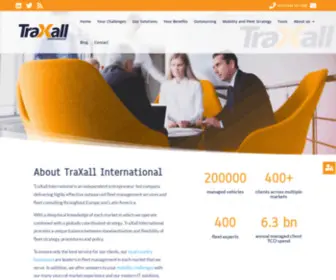 Traxallinternational.com(TraXall International) Screenshot