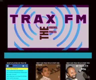 Traxfm.org(Trax FM) Screenshot