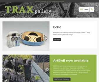 Traxgallery.com(Contemporary Ceramic Pots) Screenshot