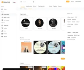 Traxtor.com(traxtor) Screenshot