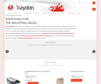 Traydon-Spareparts.com(Traydon Spareparts Shop) Screenshot