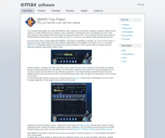 Trayplayer.com(@MAX Tray Player) Screenshot