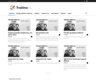 Trazimo.info(Tražimo vaše rođake i prijatelje) Screenshot