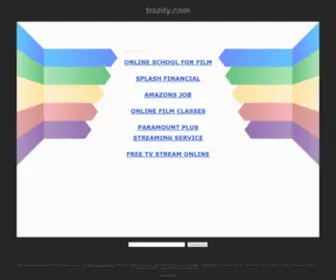 Trazity.com(Premiere Products And Services) Screenshot