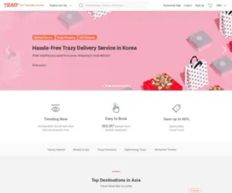Trazy.com(Book Best Things to Do in Korea) Screenshot