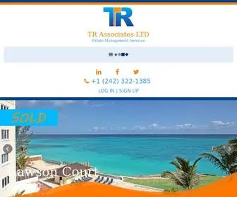 Trbahamas.com(TR Associates Ltd) Screenshot