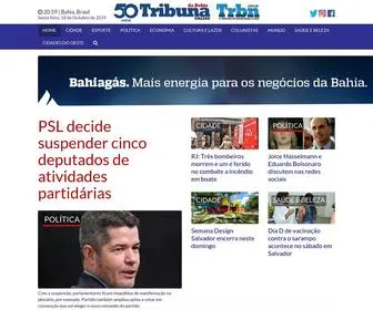 TRBN.com.br(Tribuna da Bahia) Screenshot
