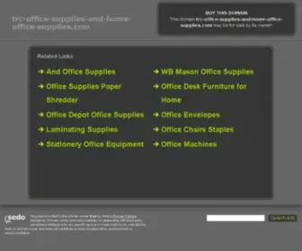 TRC-Office-Supplies-AND-Home-Office-Supplies.com(OFFICE SUPPLIES) Screenshot