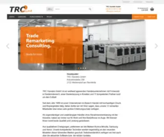 TRC-Online.at(TRC Handels GmbH) Screenshot