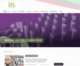 TRccampeche.gob.mx(TRC) Screenshot