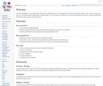 TRccompsci.online(A web page that points a browser to a different page after 2 seconds) Screenshot