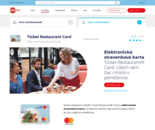 TRC.cz(Ticket Restaurant) Screenshot