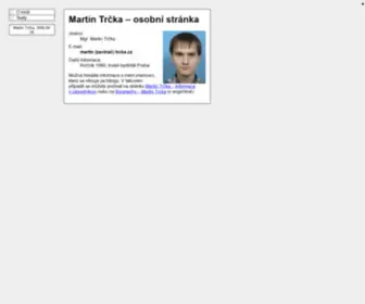 TRcka.cz(Martin Trčka) Screenshot