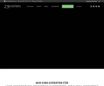 Treaction.net(Unsere Experten beraten Sie zu SEO) Screenshot