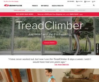 Treadclimber.com(Treadmill Stepper Elliptical in One) Screenshot