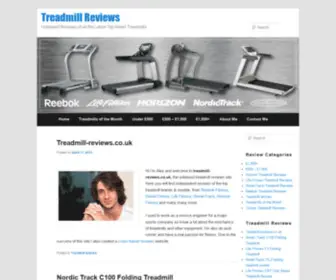 Treadmill-Reviews.co.uk(Treadmill Reviews) Screenshot