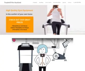 Treadmillhireauckland.co.nz(Treadmill Hire Auckland) Screenshot