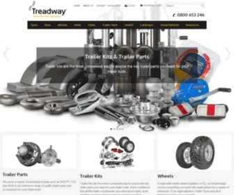 Treadway.co.nz(Trailer Kits) Screenshot