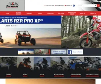 Treadwayhondasuzuki.com(Treadway Honda Suzuki Polaris Zanesville) Screenshot