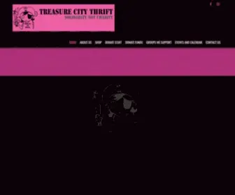 Treasurecitythrift.org(Treasure City Thrift) Screenshot