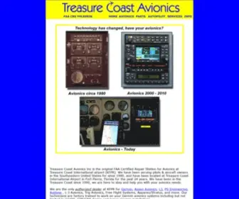 Treasurecoastavionics.com(Treasure Coast Avionics Inc Fort Pierce FL) Screenshot