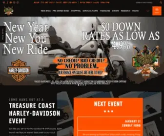 TreasurecoastHD.com(Treasure Coast Harley) Screenshot