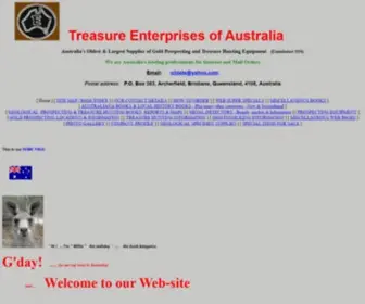 Treasureenterprises.com(TREASURE ENTERPRISES OF AUSTRALIA) Screenshot