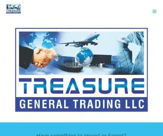 Treasuregeneraltradingllc.com(Treasure General Trading LLC) Screenshot