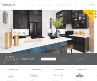 Treasurehill.com(Treasure Hill Homes) Screenshot