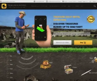 Treasurehunter3D.com(Best portable 3D gold metal detector) Screenshot
