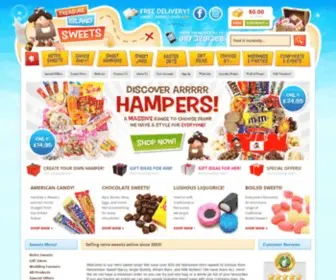 Treasureislandsweets.co.uk(Traditional Sweets) Screenshot