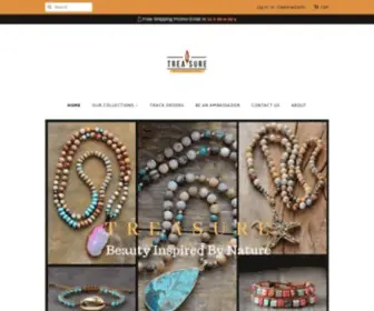 Treasurejewelry.shop(Treasure Jewelry l Bohochic Hand Made Jewelry Inspired By Nature) Screenshot