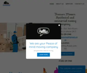 Treasuremovers.com(Treasure Movers) Screenshot