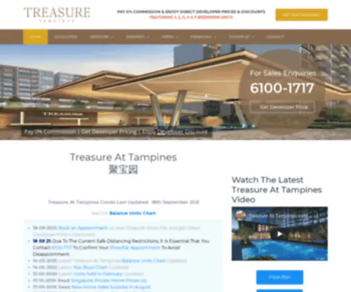 Treasuresatstampines.com(Treasure At Tampines (聚宝园)) Screenshot