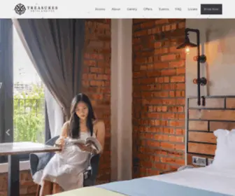 Treasureshotel.com(Treasures Hotel and Suites) Screenshot